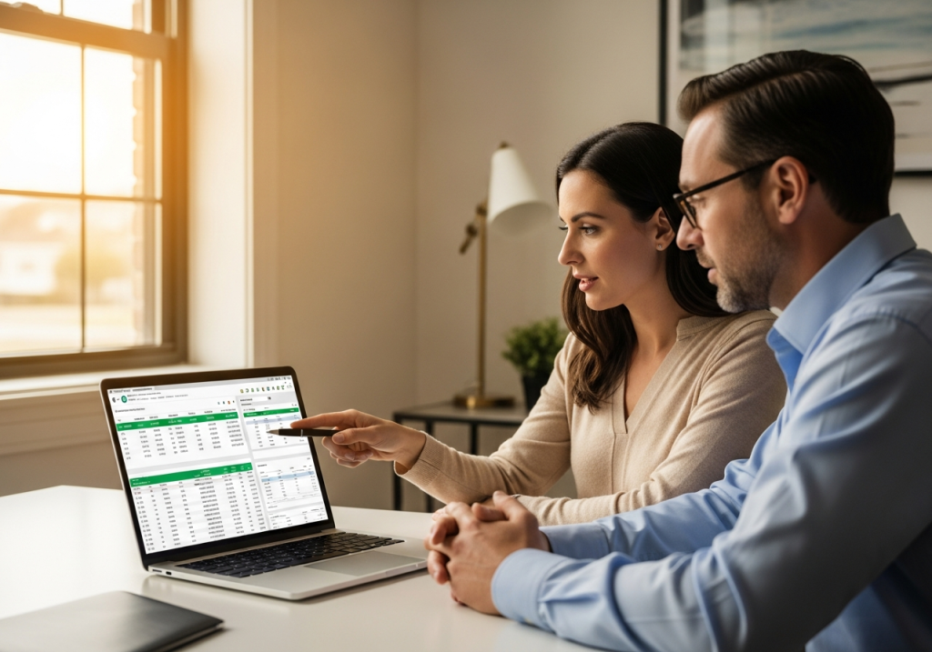 Financial reporting review for a Heath, TX small business