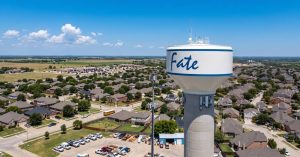 Tax Advisor in Fate, TX — fate texas water tower aerial